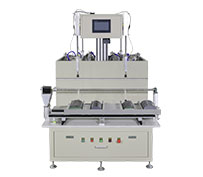 Máquina para rectificado y biselado de bordes de vidrio de 2 cabezales 