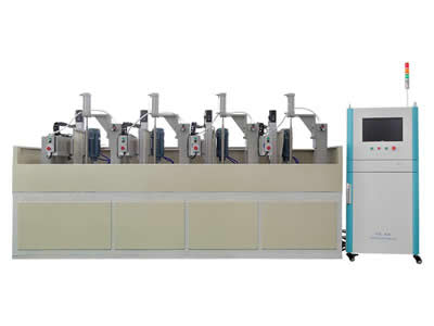 Máquina para rectificado y biselado de bordes de vidrio 3D CNC de 4 cabezales